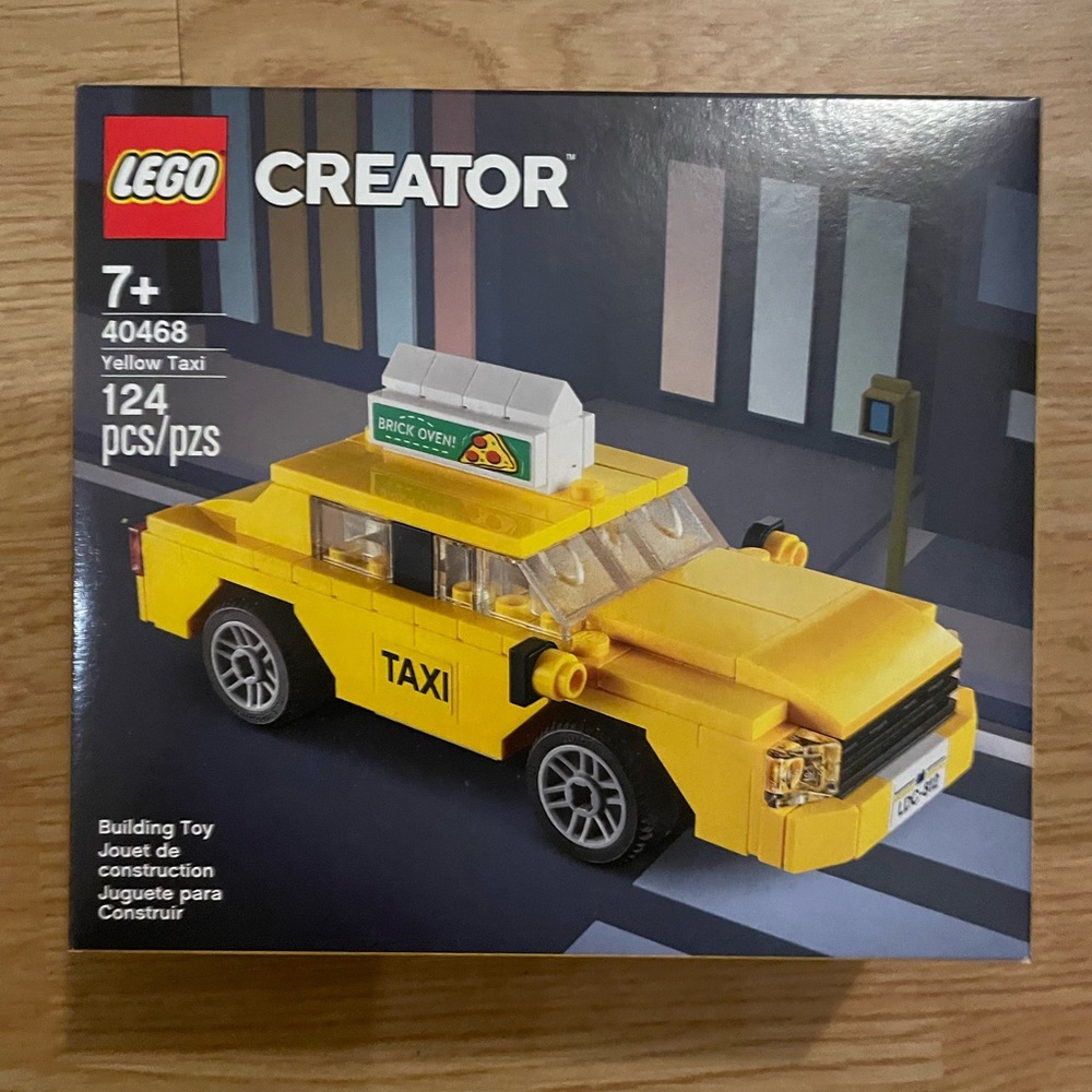 LEGO Creator 40468 Yellow TAXI FACTORY SEALED new in box 2021